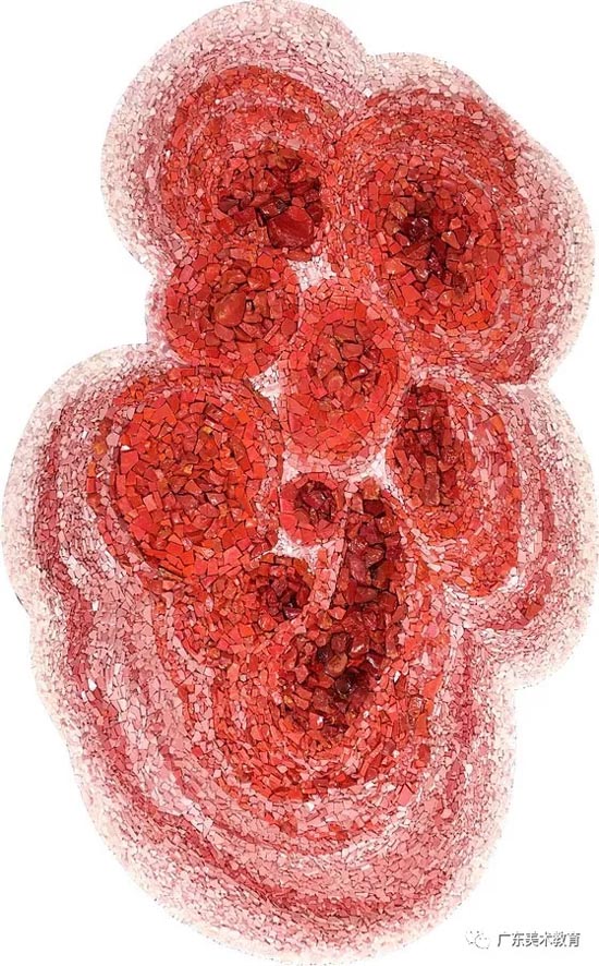 贺亮《生长》 120cm×74.5cm 2017年