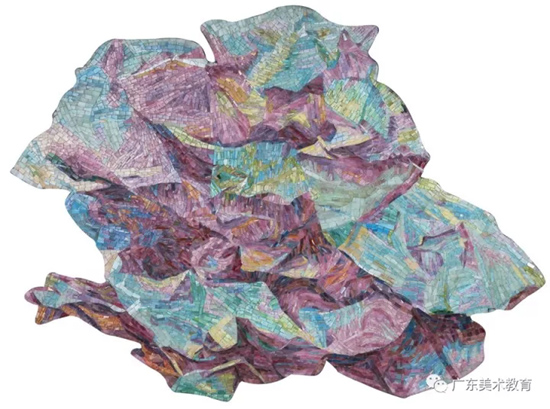 李端妮《折》101.5cm×136cm 2017年