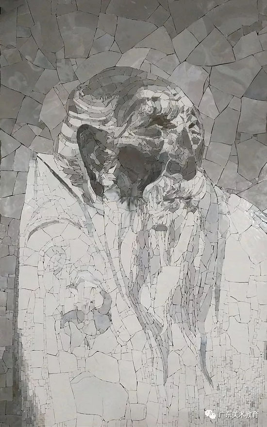王长兴《老子》 160cm×100cm 2017年