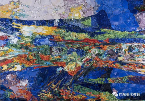 郗海飞《山影》 160cm×228.5cm 2017年