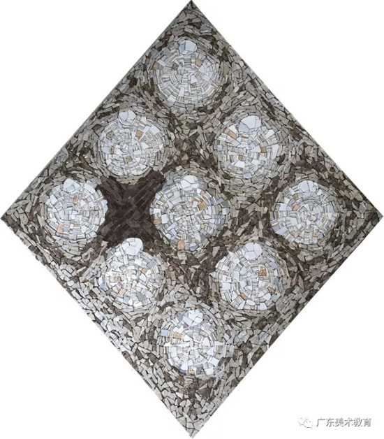 李辰 《须弥Sumeru NO.4》120cm×100cm 2017年