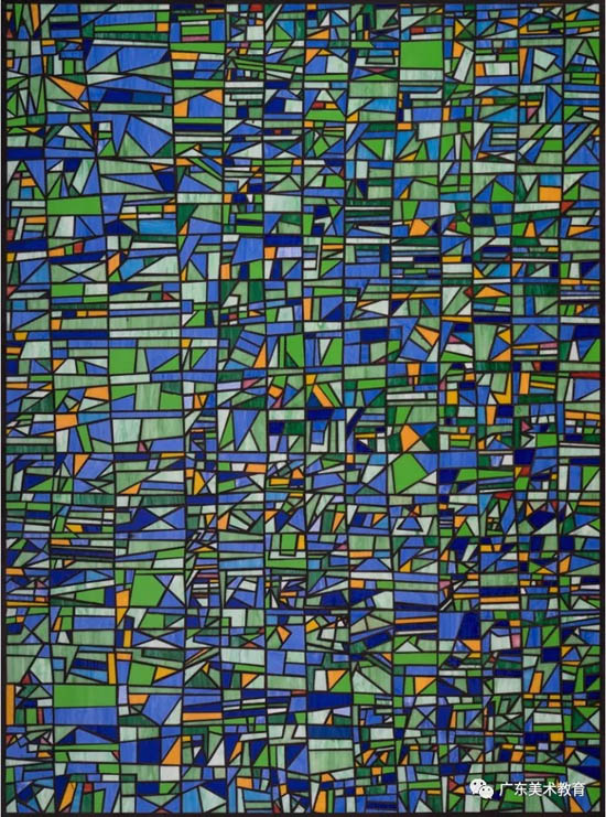 黄迎《揭谛(心经)》190cm×140cm 2017年
