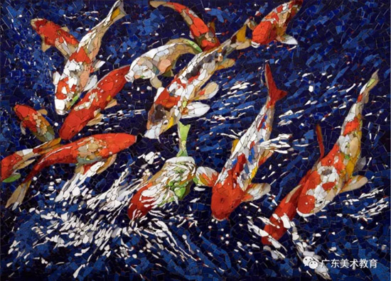 周海歌《欢乐颂》100cm×138cm 2016年