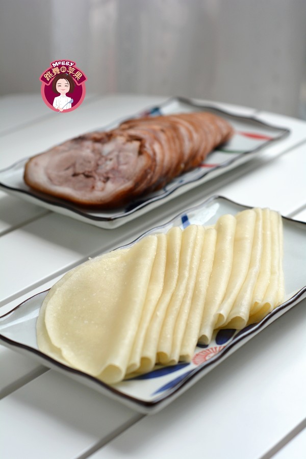 蒸薄饼成品图