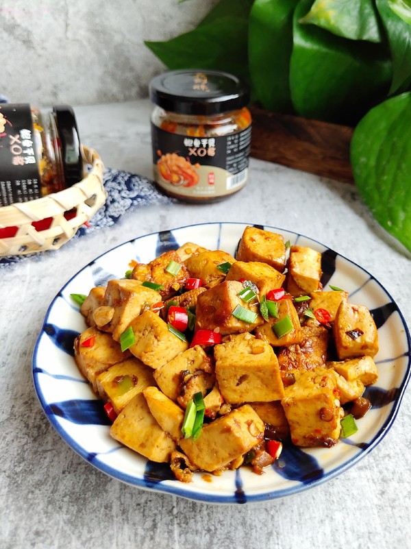 超简单家常烧豆腐成品图