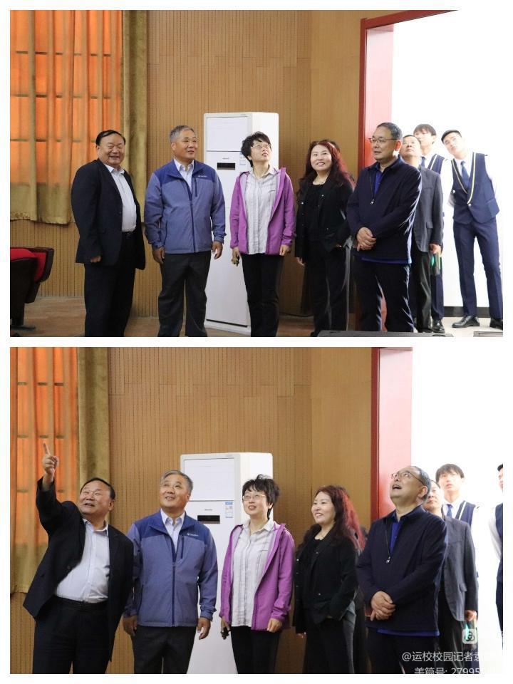中国民航大学专家莅临华山国际教育集团渭南轨道运校参观指导