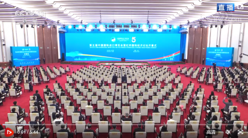 习近平在第五届中国国际进口博览会开