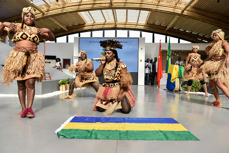 2019年9月14日,2019年中国北京世界园艺博览会“加蓬国家日”活动在北京世园会园区举行。