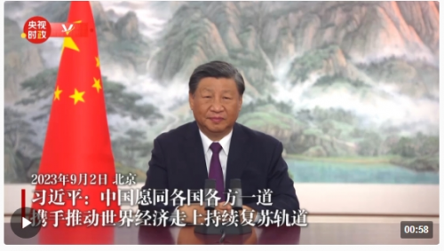 独家视频丨习近平：中国愿同各国各方